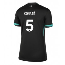 Liverpool Ibrahima Konate #5 Bortatröja Dam 2024-25 Korta ärmar